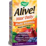 Alive! Max6 Daily Multi-Vitamin Max Potency 90 Veg Capsules