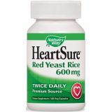 HeartSure Red Yeast Rice 600 mg 120 Veg Capsules