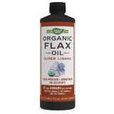 Organic Flax Oil Super Lignan 24 fl oz (1.5 Pints) (705 ml)