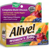 Alive! Women's 50+ Multi-Vitamin-Multi-Mineral Once Daily 50 Tablets