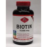 Biotin 10,000 mcg 120 Tablets, by Olympian Labs