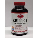 Krill Oil 1000 mg 120 Softgels, by Olympian Labs