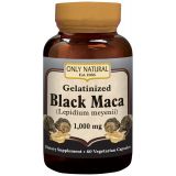 Gelatinized Black Maca (Lepidium meyenii) 1,000 mg 60 Vegetarian Capsules
