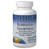 Echinacea-Goldenseal with Olive Leaf 635 mg 60 Tablets