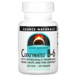 Coenzymated B-6 333 mg 30 Tablets, by Source Naturals