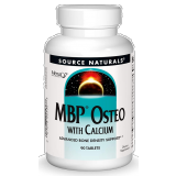 MBP Osteo with Calcium 90 Tablets, by Source Naturals
