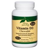 Terry Naturally Vitamin D3 Chewable 5,000 IU 90 Chewable Tablets